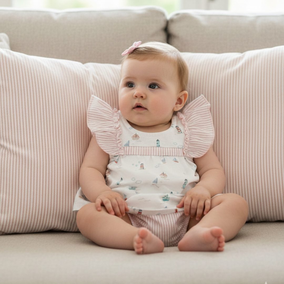 13 Conjunto Veleros Mirada Niña - Imagen 1