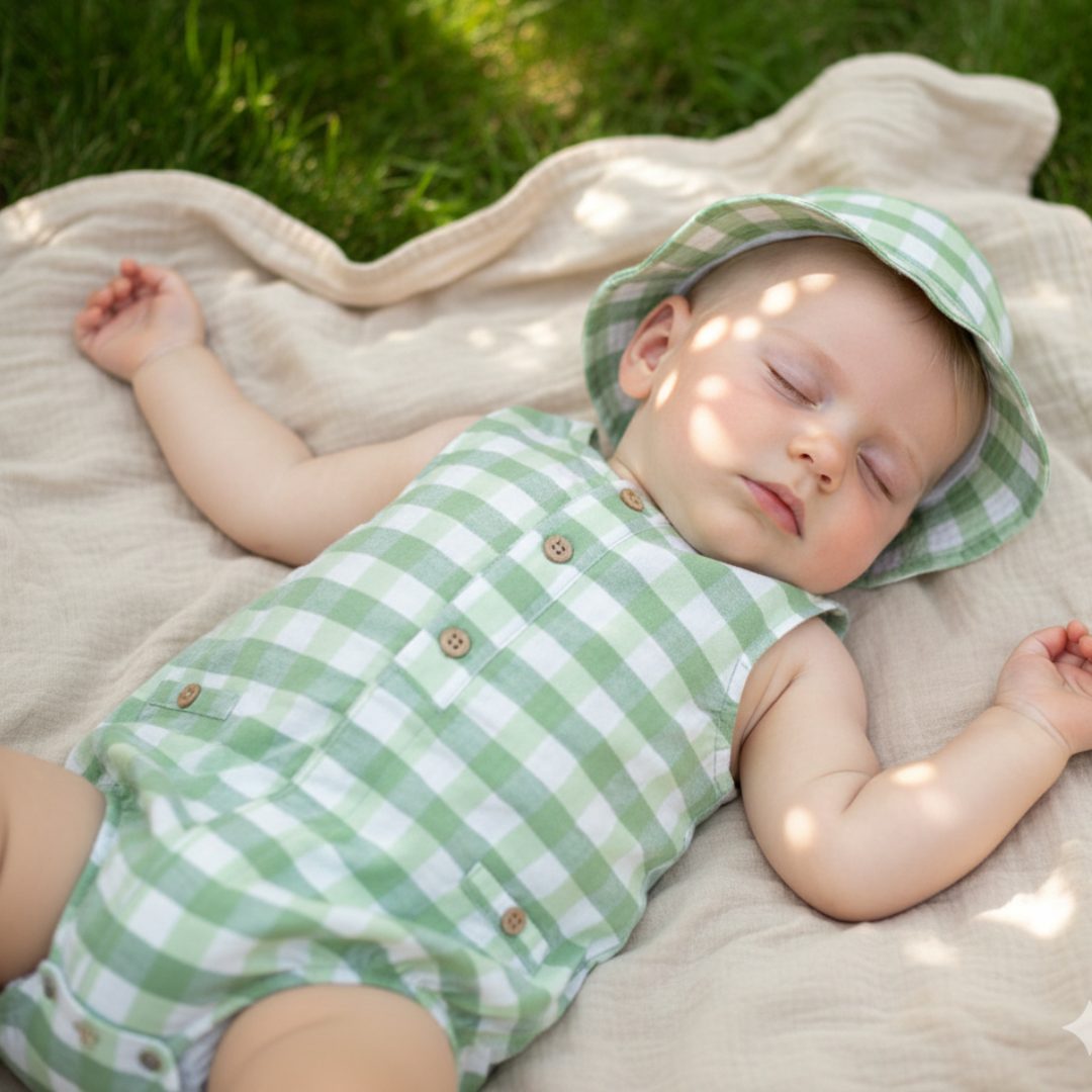 5 Pelele + Gorrito Manzana Mayoral - Imagen 1