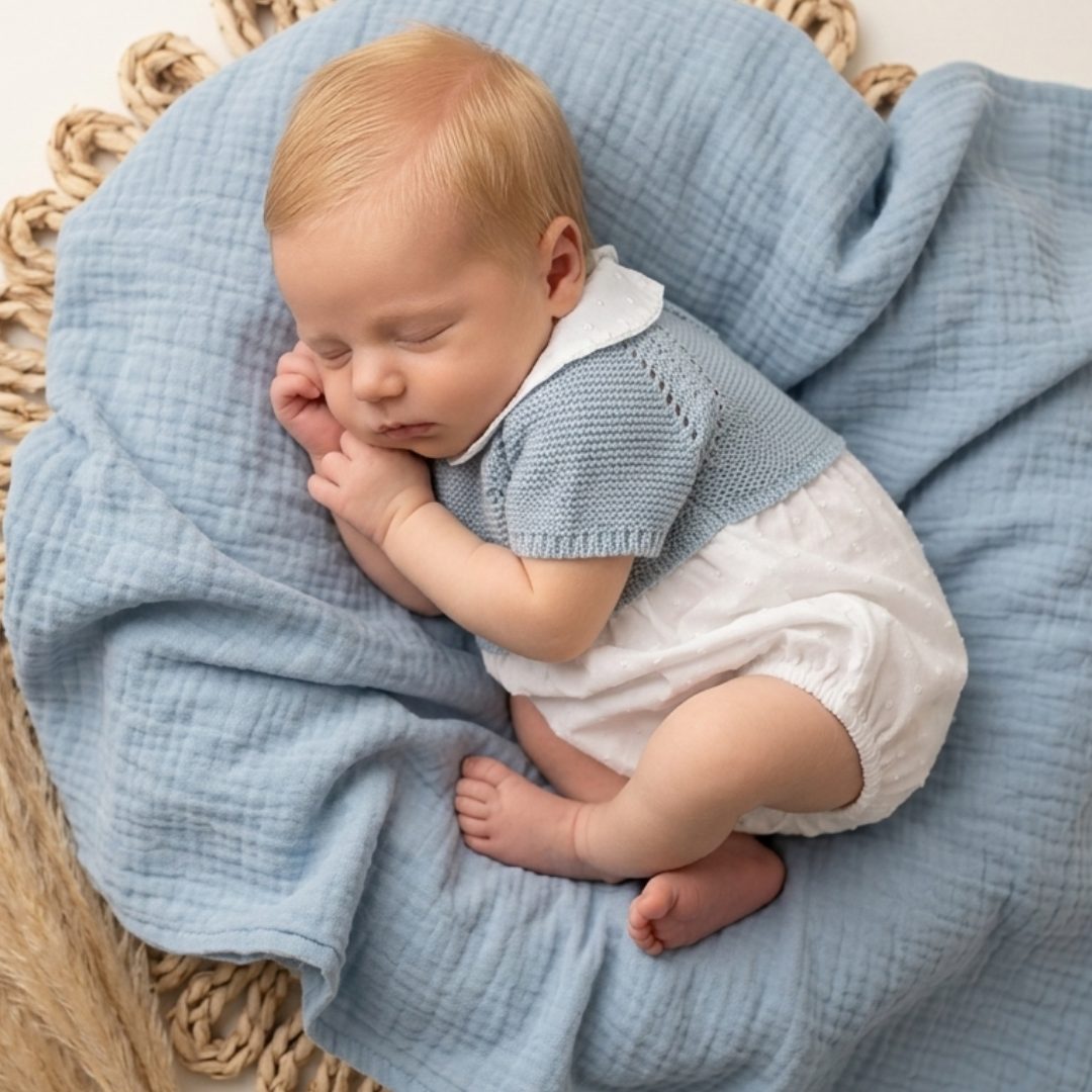 34 Pelele Cuello Bebé Amanecer - Imagen 1