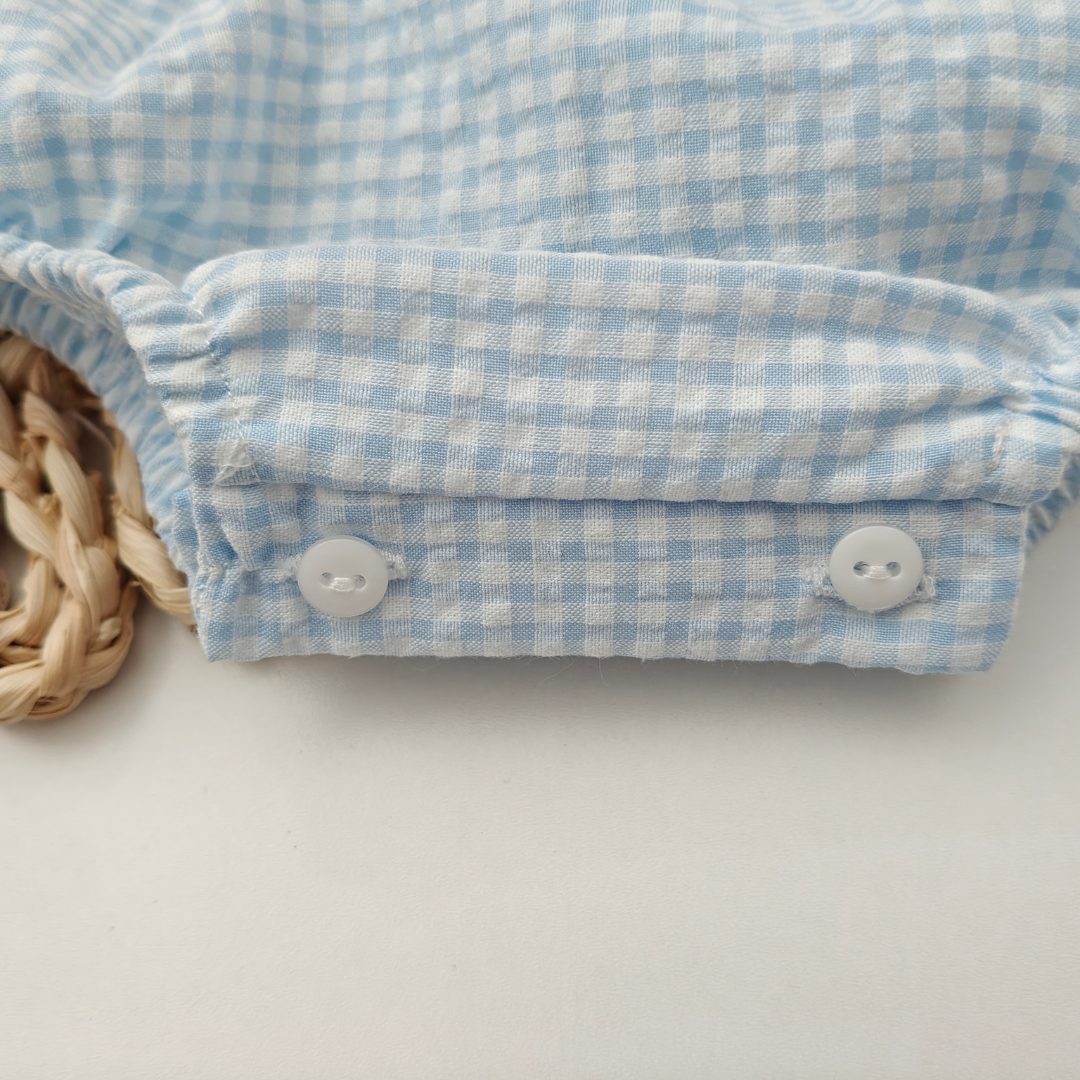 Pelele Vichy Pasacintas Sardón - Imagen 4