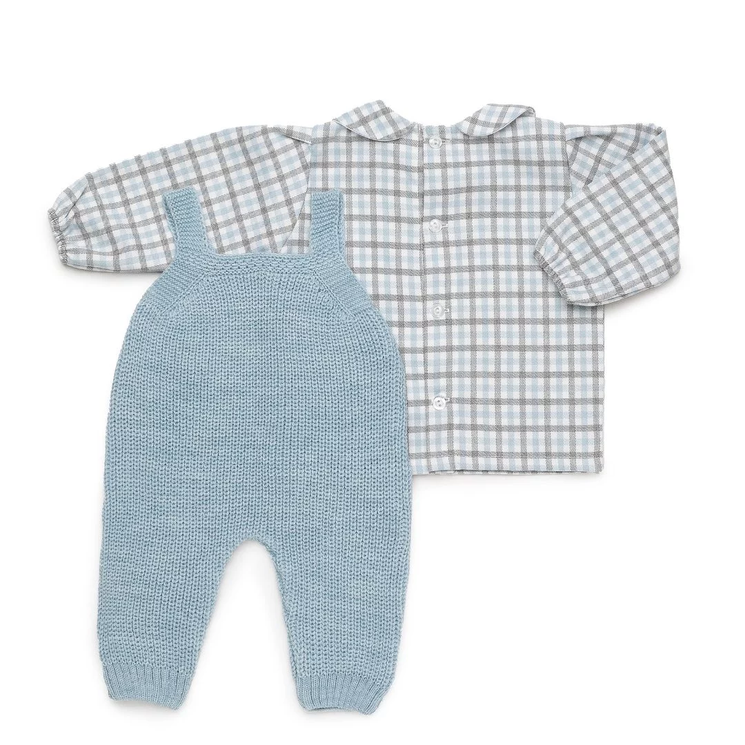 Peto + Camisa Cuadros Juliana - Imagen 3