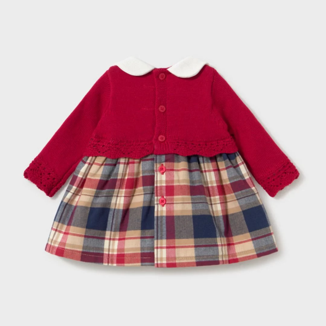 Vestido Tricot Cuadros Mayoral - Imagen 4