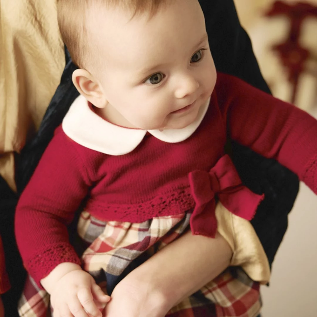 Vestido Tricot Cuadros Mayoral - Imagen 5
