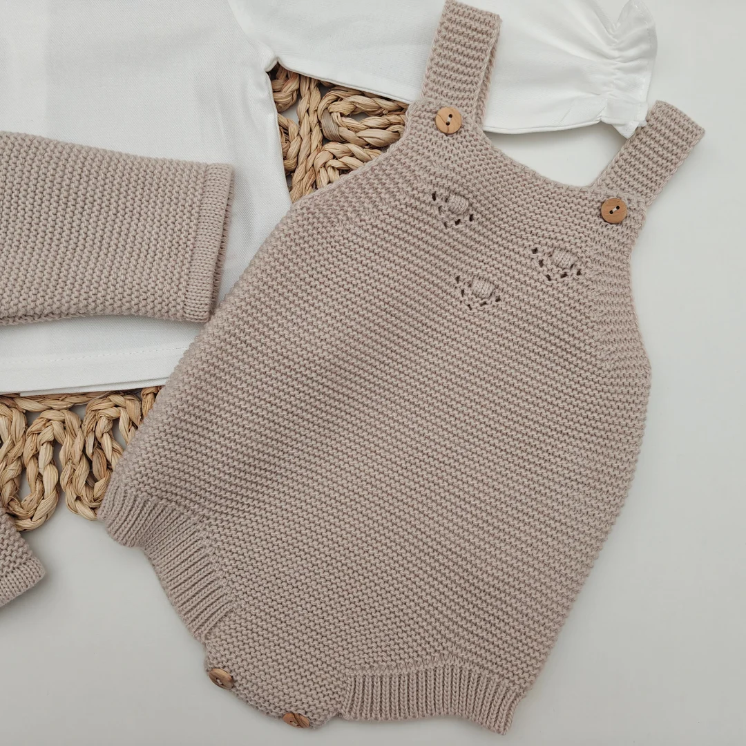 Conjunto 3P Camisa Crema - Imagen 3