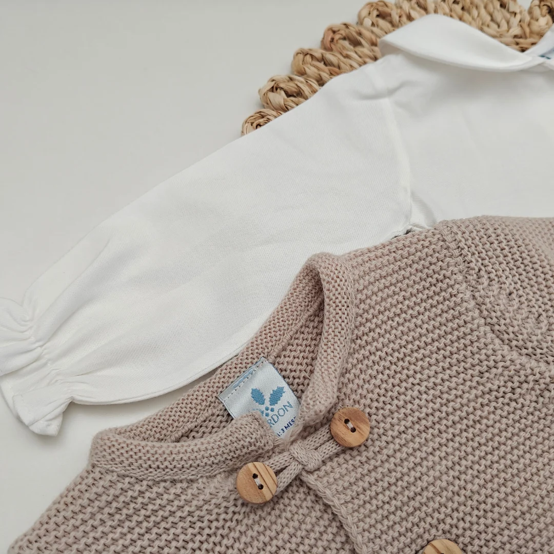 Conjunto 3P Camisa Crema - Imagen 5